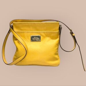 Ralph Lauren Yellow Crossbody Bag